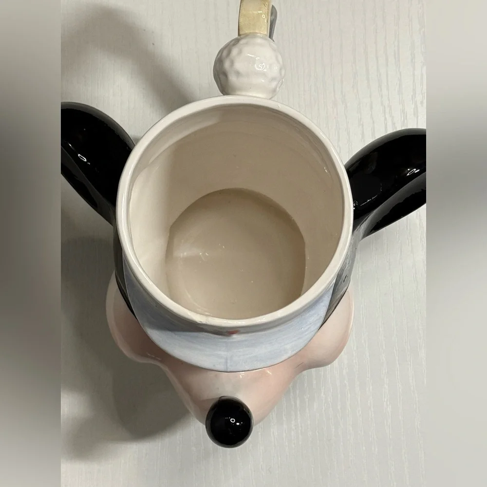 Vintage Applause Disney 3D Mickey Mouse Golfer Ceramic Mug